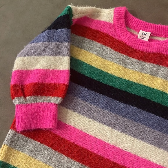 BabyGap Striped Sweater Dress - Picture 2 of 3